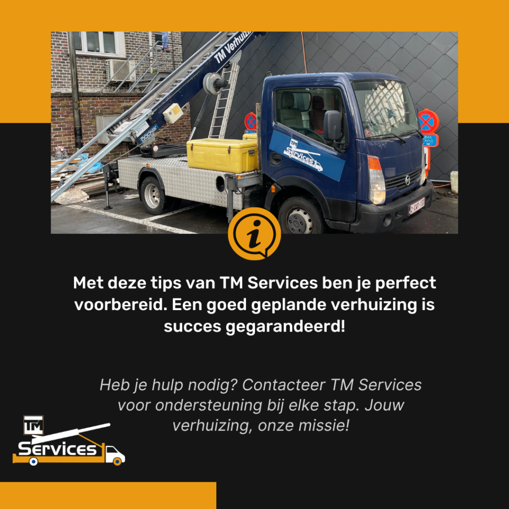 Neem contact op met TM Services voor een Stressvrije Verhuizing in Ghent